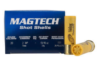 Magtech 20 Gauge 2.75" Shotshell 3T Shot - Box of 25 feature a high pattern density